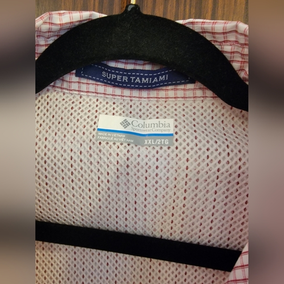 Men's PFG Super Tamiami Fishing Shirt. Embroidered OU - Picture 7 of 15